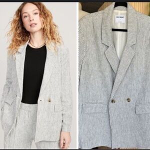 Old Navy linen blazer